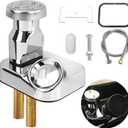 LukLoy Shampoo Bowl Vacuum Breaker Kit for Shampoo Bowl Faucet, Salon Sink Parts, Shampoo Bowl Faucet Kit (Vacuum Breaker Kit)