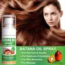 Batana Hair Oil Spray, Promoting Hair Growth, Strengthening Hair | Repairing Frizzy Split Ends, Light & Non-Greasy - for Most Hair Types - 60ML,  BBD:01/05/2028