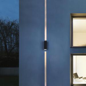 Outdoor Wall Lights, LED Up Down Exterior Lighting Fixtures, IP65 Waterproof Outdoor Light Fixture, 85-265V 20W 3000k Aluminum Porch Light, Modern Patio Wall Light Fixture Black