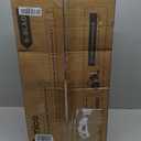 Amico 72 Inch Brushed Nickel Ceiling Fans with Lights and Remote