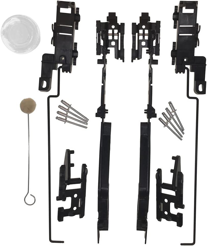 Sunroof Repair Kit Sunroof Track Assembly for Ford F150 F250 F350 F450 Expedition Lincoln Navigator Mark LT Replaces # 02ESR1201ABK