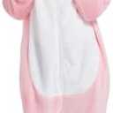 ACOGNA Cat Onesie Kids Costume for Girls Plush Animal One Piece Pajamas Halloween Christmas Cosplay Teen Sleepwear 9 Years