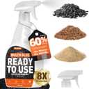 Mulch Glue with Sprayer -Ready to Use Binder for Landscaping, Fast-Dry No Dilution Landscape Glue Spray for Rocks, Binder, Mulch Lock and Pea Gravel Stabilizer 27OZ