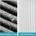2 Pack HEPA Replacement Filters for DEWALT DC500 (DC5001H) Cordless/Corded Wet/Dry Vacuum