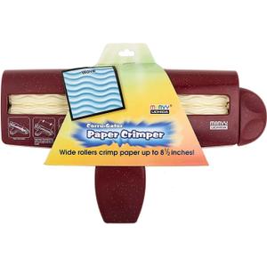 UCHIDA Corru-Gator Paper Crimper 8.5"-Wave,Blue