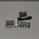 Digital Camera for Kids, FHD 44MP Point and Shoot Digital Cameras with 2 Batteries, 16X Zoom, Anti-Shake, Flash Light, Compact Small Portable Cameras for Kids Teens Boy Girl, Silver