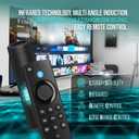 Voice Remote Replacement Control Compatible with All FireSeries, for Stick 4K Max/4K (1st/2nd Gen) & All Fire-TCL TVs Cube, TVs Stick (2nd/3rd Gen)/Lite/QLED, and Insignia Pioneer HD Omni Series