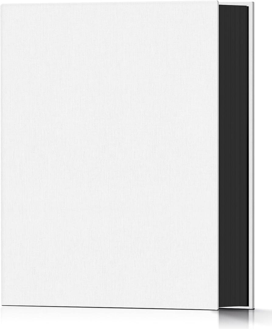 Popotop Photo Album 4x6 200 Pockets for Wedding Gifts,Linen Hardcover Picture Albums for Family Anniversary Baby Vacation Pictures