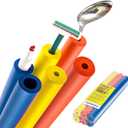IMPRESA [6 Pack] Foam Grip Tubing/Foam Tubing - 3 Sizes - Ideal Grip Aid for Utensils, Tools and More - No BPA/Phthalate/Latex
