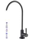 Matte Black Drinking Water Purifier Faucet, Sus304 Stainless Steel Beverage Faucet for Kitchen Under Sink Water Reverse Osmosis Filter System With 1/2" 1/4" 3/8" Tube