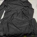 Bhome Maternity Photoshoot Dress Long Sleeve Sheer Mesh Maternity Maxi Gown Babyshower Black XL