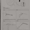 LOAAO 77X36 Inch Brushed Nickel Bathroom Mirror, Rounded Rectangle Silver Metal Frame Mirror, Brushed Nickel, Anti-Rust, Hangs Horizontally or Vertically