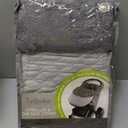 Tadpoles Quilted Stroller & Car Seat Cover - Light Grey | 27" x 20" x 2" | Made of 100% Super Soft Microfiber Polyester | Warm, Gentle & Durable | Ideal for Use as a Stroller Cover & Car Seat Cover
