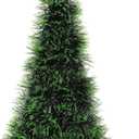 Mini Christmas Tree Ornaments  Solid Color Christmas Tree Decoration Desktop Ornament Christmas Decoration for Holiday Parties Green