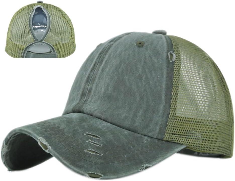 Adjustable Pony Baseball Hat with Hole, Ponytail Hats for Women, Breathable Sports Hat, Ponytail Hat for Ladies