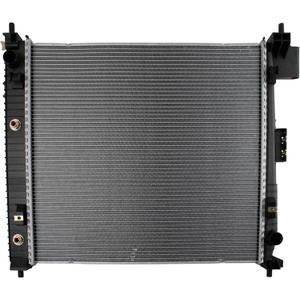 TRQ Radiator Assembly Aluminum Core Compatible with 17-21 Cadillac XT5 20-21 XT6 19-22 Chevrolet Blazer GMC Acadia CU13613