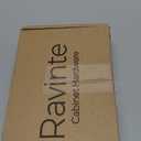 Ravinte 30 Pack Solid 3 Inch Center to Center Slim Square Bar Drawer Handles Kitchen Cabinet Handles Black Drawer Pulls Kitchen Cabinet Hardware Matte Black Dresser Pulls for Cupboard