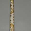 Wallpaper Peel and Stick Gold Damask on Beige Background Contact Paper Wall Paper Stick 17.7" x 118.1" Self Adhesive Removable Vinyl Wall Covering Bedroom Kitchen Bathroom Home Decor