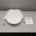 YASFEL Toilet Seat with Toddler Toilet Seat Built in, Plastic, Elongated Slow Close with Magnets For Potty Training For Kids & Adults (White, 18.5)