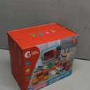 CUTE STONE Microwave Toys Kitchen Play Set, Kids Pretend Play Electronic Oven with Play Food, Kids Cookware Pot and Pan Toy Set, Cooking Utensils,Great Learning Kitchen Toys for Girls Boys