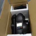 FITKS360 Under Desk Elliptical & Mini Exercise Bike - Seated Electric Leg Exerciser Under Table Oval Electric - Seniors Sit Exerciser Full Assembled Pedal with Remote Control