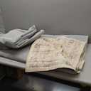 LIVEBOX Washable Area Rug 6x9 Rugs for Living Room Dining Room Under Table, Non-Slip Boho Neutral Carpet for Bedroom, Low-Pile Farmhouse Soft Carpets for Nursery Room Playroom, Tan