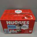 Huggies Size Newborn Diapers, Little Snugglers Baby Diapers, Size Newborn (up to 10 lbs), 84 Count