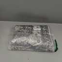 Hallway 2x5 Washable Runner Rug: Oriental Stain Resistant Kitchen Entryway Rugs Farmhouse Ultra Soft Bathroom Bedroom Print Floor Mat Thin Non Slip Indoor Carpet for Living Room Laudry (2x5, Grey)