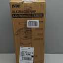 EWK 6.5L Pneumatic/Manual Oil Extractor, Oil Change Pump for Automotive Fluids Vacuum Evacuation, Fluid Extractor Pump Tool