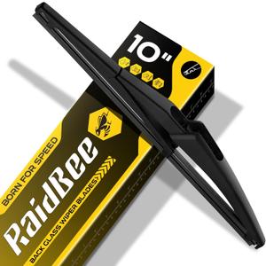 Rear Wiper Blade 10 inch, OEM Replacement for Jeep Renegade 2015 2016 2017 2018 2019 2020 2021 2022 2023 +More Rear Windshield Wiper (10-J)