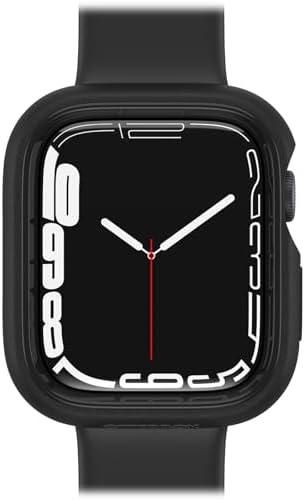 OtterBox - Apple Watch Series 7/8/9, 45mm Exo Edge Bumper Case - Protective Case for Smartwatch, Sleek & Precision Fit (Black)