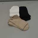 6 Pairs Pilates Socks with Grips for Women-Non-Slip Yoga Socks for Ballet Dance Barefoot Workout Pregnant Crew Socks (One Size, 001-6 Pack 2black/Dark Gray/Beige/Light Gray/White)