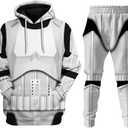 Buxomigrl Adult Halloween Cosplay Hoodie Pants Outfit 3D Print Costume Sweatshirt Suit Lounge Sets XXL