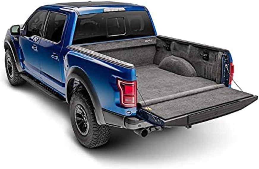 Bedrug Classic Bed Liner | Fits 2017 - 2024 Ford F-250, F-350 Superduty 8' Bed (BRZSPRAYON is required if installing over Spray-In Liner), Charcoal Grey | BRQ17LBK