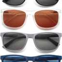 Blue Light Blocking Reading Glasses Men Large Wide Oversized Square Computer Readers Glasses for Big Head/Large Face