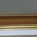 BlastHome® Luxury Fixed Length Curtain Rod, 5 ft, Brushed Gold
