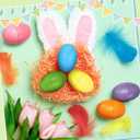 CroBlissful 6 Pcs Wooden Easter Eggs 2.76 Inch Fillable Fake Easter Eggs Bulk Reusable DIY Empty Wooden for Crafts Hunt Basket Stuffers Fillers Party Favor Decorations (Multicolor)