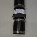Hydro Master Plastic Sump Pump Check Valve with Stainless Steel Clamps 2 inch