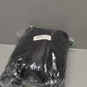 Smiry Luxury Chenille Bathroom Rugs 30x20, Extra Soft and Absorbent Shaggy Bath Mat, Machine Washable, Non-Slip Plush Carpet Runner for Tub, Shower, and Floor, Home Decor Accessories, Black