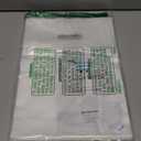 100 Clear Plastic Bags With Handles 9"x12" Perfect for Merchandise And Retail 1.5Mil Thick Clear Gift Bags With Handles