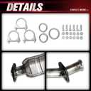 High Performance Catalytic Converter for 2002-2005 Ford Explorer V6 4.0L, 2002-2005 Mercury Mountaineer V6 4.0L,Exhaust Manifold Stainless Steel (EPA Compliant)