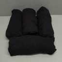 NORTHERN BROTHERS Chair Covers for Dining Room Set of 4, Parson Chair Slipcovers, Stretch Dining Seat Covers, Kitchen Chair Covers, Covers for Chairs, Black