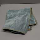 decorUhome Spring Chenille Soft Cozy Throw Pillow Covers 20x20 Set of 2, Modern Farmhouse Boho Velvet Decorative Pillow Cases with Stitched Edge for Couch Sofa Bed Home Decor, Aqua Haze