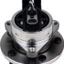 KUSATEC 513206 Front Wheel Bearing and Hub Assembly Compatible with Chevy Cobalt 2005-10, HHR 2006-11, Pontiac G5 2007-10, Pursuit 2005 2006, Saturn Ion 2003-2007, 5 Lug Bolts w/ABS