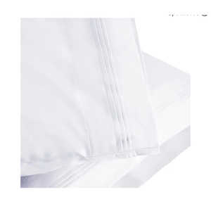 SUPERIOR 1000 Thread Count Egyptian Cotton Pillowcase Set, Pillow Covers for All Pillows and Sleepers, Soft Pillowcases for Bed Fashion, Basics, Large Cases, 2-Piece Set- Standard, White