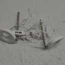 Desk Grow Light for Indoor Plants, Height Adjustable 96 LEDs Full Spectrum Plant Light with Auto On/Off Timer (4/8/12H), 3 Lighting, 10- Dimmable for Succulents, Small Plants (White, 2 Pack)