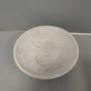 Gusto Nostro 8" Decorative Travertine Bowl for Coffee Table - Elegant Centerpiece, Aesthetic Fruit Bowl for Kitchen Counter - Heavy Stone Entryway Catch all, Jewelry, Potpourri - Travertine Decor
