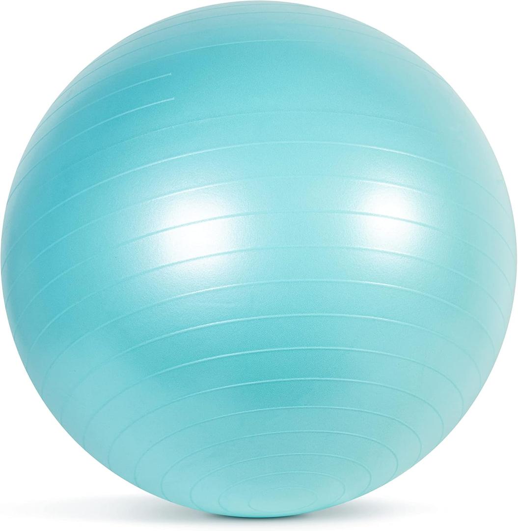 CAP Fitness Stability Ball Exercise Ball, 65cm, Teal