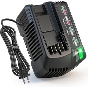 Replacement Charger CMCB104 for Craftsman 20V Battery Output 4.0A Fast Charger Compatible with Craftsman V20 Max Lithium-ion Battery CMCB203 CMCB204 CMCB205 CMCB209, CMCB206 CMCB202-2 CMCB204-2