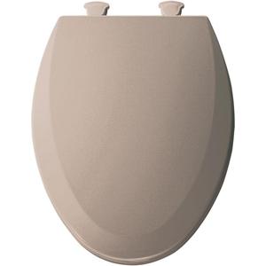 Molded Wood Elongated Toilet Seat Finish: Fawn Beige